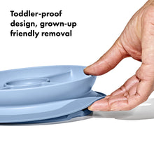 Load image into Gallery viewer, OXO Tot Stick & Stay Suction Divided Plate - Dusk