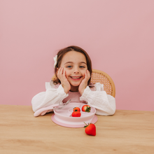 Load image into Gallery viewer, OXO Tot Stick & Stay Suction Divided Plate - Blossom