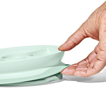 Load image into Gallery viewer, OXO Tot Stick & Stay Suction Divided Plate - Opal
