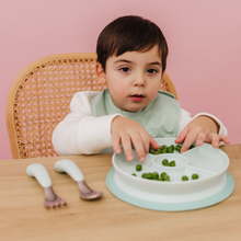 Load image into Gallery viewer, OXO Tot Stick & Stay Suction Divided Plate - Opal