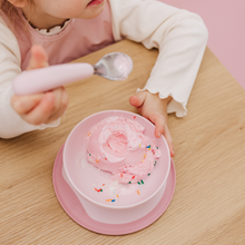 Load image into Gallery viewer, OXO Tot On-The-Go Fork And Spoon Set - Blossom