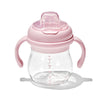 OXO Tot Transitions Soft Spout Sippy Cup With Removable Handles 6oz - Blossom