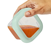 Load image into Gallery viewer, OXO Tot Baby Blocks Freezer Storage Containers 180ml - Opal