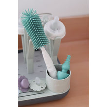 Load image into Gallery viewer, Beaba Silicone Bottle Brush - Sage Green
