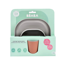 Load image into Gallery viewer, Beaba Stainless steel meal set -  Terracotta