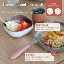 Load image into Gallery viewer, Beaba Stainless steel meal set -  Terracotta
