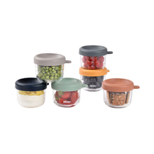 Load image into Gallery viewer, Beaba Glass Jars 6 Pack - 150ml