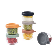Load image into Gallery viewer, Beaba Glass Jars 6 Pack - 150ml