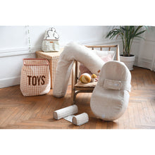 Load image into Gallery viewer, Beaba Big Flopsy Maternity & Nursing Pillow - Print Linen Natural