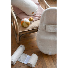 Load image into Gallery viewer, Beaba Big Flopsy Maternity & Nursing Pillow - Print Linen Natural