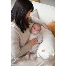 Load image into Gallery viewer, Beaba Big Flopsy Maternity & Nursing Pillow - Print Linen Natural