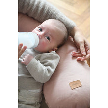 Load image into Gallery viewer, Beaba Big Flopsy Maternity & Nursing Pillow - Print Linen Rose