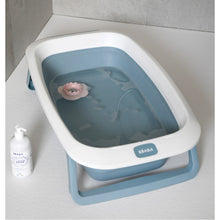 Load image into Gallery viewer, Beaba Eazy Pop Foldable Bath - Baltic Blue