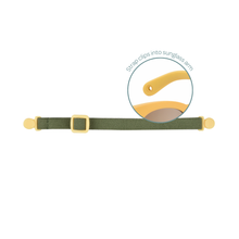 Load image into Gallery viewer, Beaba Delight Baby Sunglasses - Honey Gold - 9-24 Months