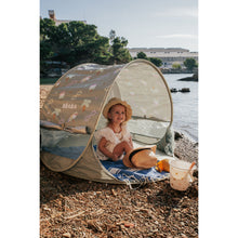 Load image into Gallery viewer, Beaba Breezy Solar Anti UV Tent - Seagrass