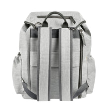 Load image into Gallery viewer, Beaba Vancouver Nappy Bag Backpack - Heather Grey