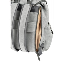 Load image into Gallery viewer, Beaba Vancouver Nappy Bag Backpack - Heather Grey