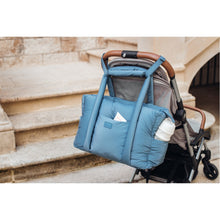 Load image into Gallery viewer, Beaba Paris Puffy Changing Bag - Baltic Blue