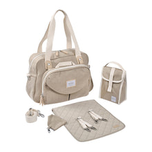 Load image into Gallery viewer, Beaba Geneva II Nappy Bag - Eco Clay