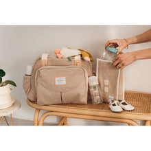 Load image into Gallery viewer, Beaba Geneva II Nappy Bag - Eco Clay