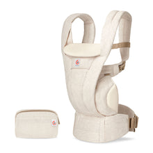 Load image into Gallery viewer, Ergobaby Omni Deluxe All-in-One Linen Baby Carrier - Natural Linen