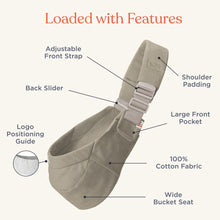 Load image into Gallery viewer, Ergobaby Ergobaby Upsie Sling Carrier - Soft Olive