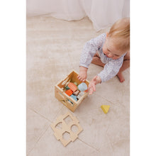 Load image into Gallery viewer, Bubble Wooden Shape Sorting Cube