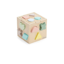 Load image into Gallery viewer, Bubble Wooden Shape Sorting Cube