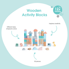 Load image into Gallery viewer, Bubble Wooden Activity Blocks