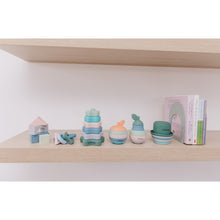 Load image into Gallery viewer, Bubble Silicone Star Stack & Play