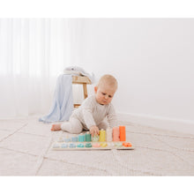 Load image into Gallery viewer, Bubble Wooden Numbers & Blocks Counting Set