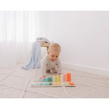 Load image into Gallery viewer, Bubble Wooden Numbers & Blocks Counting Set