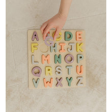 Load image into Gallery viewer, Bubble Wooden Alphabet Puzzle