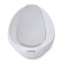 Load image into Gallery viewer, Bubble Cuddle Bath with Bath Seat - White
