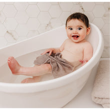 Load image into Gallery viewer, Bubble Cuddle Bath with Bath Seat - White