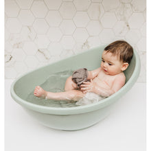 Load image into Gallery viewer, Bubble Cuddle Bath with Bath Seat - Sage