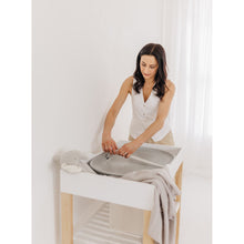 Load image into Gallery viewer, Bubble Cuddle Changing Mat - Grey