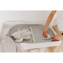 Load image into Gallery viewer, Bubble Cuddle Changing Mat - Grey