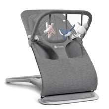 Load image into Gallery viewer, Ergobaby Evolve 3 in 1 Bouncer Toy Bar - Ocean Wonder Charcoal Grey