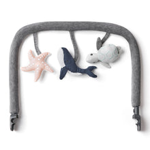 Load image into Gallery viewer, Ergobaby Evolve 3 in 1 Bouncer Toy Bar - Ocean Wonder Charcoal Grey
