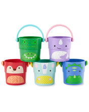 Load image into Gallery viewer, Skip Hop Zoo Stack & Pour Buckets