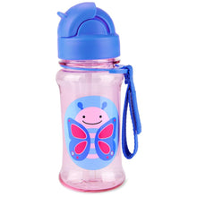 Load image into Gallery viewer, Skip Hop ZOO Tritan Renew Straw Bottle - Butterfly