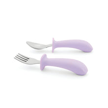 Load image into Gallery viewer, Skip Hop Besties Squad Fork & Spoon Set - Purple
