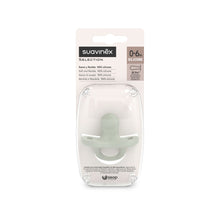 Load image into Gallery viewer, Suavinex Colour Essence All Silicone Soother with SX Pro Physiological Teat 0-6M - Green