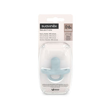 Load image into Gallery viewer, Suavinex Smoothie Ultra Light All Silicone Soother with SX Pro Physiological Teat 0-6M - Color Essence Blue
