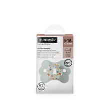Load image into Gallery viewer, Suavinex Wonderland Butterfly SX Pro Soother 6-18 Months - Liberty Blue Turquoise