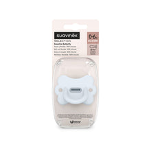 Load image into Gallery viewer, Suavinex Colour Essence Butterfly All Silicone SX Pro Soother 0-6 Months - Ballad Blue