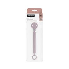 Load image into Gallery viewer, Suavinex Wonder Silicone Soother Clip - Mist Lavender