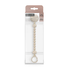Load image into Gallery viewer, Suavinex Colour Essence Silicone Bobble Soother Clip - Irish Cream