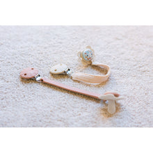 Load image into Gallery viewer, Suavinex Wonderland Soother Clip With Ribbon - Pink